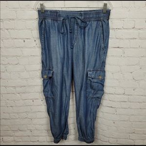 Cloth and stone chambray  jeans sz small